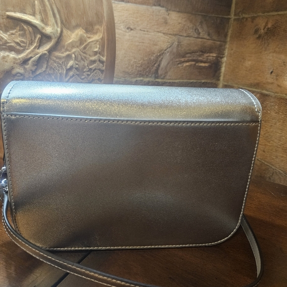 Michael Kors Silver Crossbody Bag - Picture 9 of 14